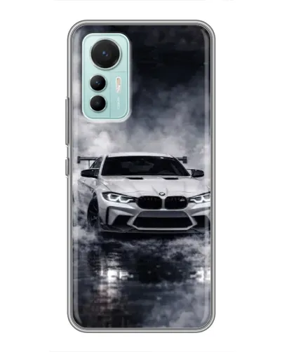 Чехол для Xiaomi Mi 12 Lite с картинкой «BMW сквозь туман» Чехол для Xiaomi Mi 12 Lite с картинкой «BMW сквозь туман»