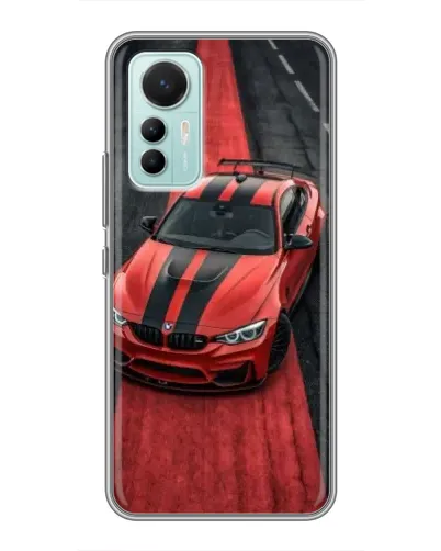 Чехол для Xiaomi Mi 12 Lite с картинкой «BMW на красной дорожке» Чехол для Xiaomi Mi 12 Lite с картинкой «BMW на красной дорожке»
