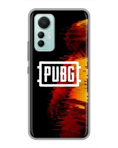 Чехол для Xiaomi Mi 12 Lite с картинкой «Яркий логотип PUBG» Чехол для Xiaomi Mi 12 Lite с картинкой «Яркий логотип PUBG»