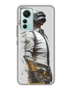 Чехол для Xiaomi Mi 12 Lite с картинкой «PUBG — боец в пыли»