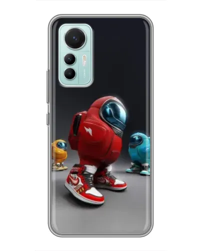 Чехол для Xiaomi Mi 12 Lite с картинкой «Among Us — 3D стиль»