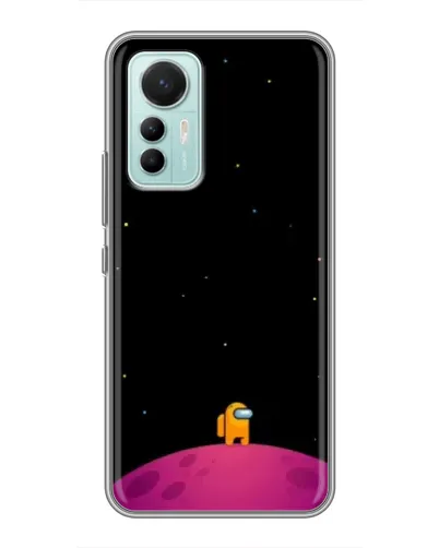 Чехол для Xiaomi Mi 12 Lite с картинкой «Одинокий герой на планете»