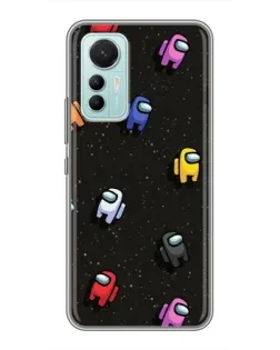Чехол для Xiaomi Mi 12 Lite с картинкой «Космический паттерн Among Us» Чехол для Xiaomi Mi 12 Lite с картинкой «Космический паттерн Among Us»