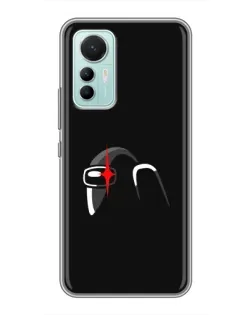 Чехол для Xiaomi Mi 12 Lite с картинкой «Among Us шлем» Чехол для Xiaomi Mi 12 Lite с картинкой «Among Us шлем»