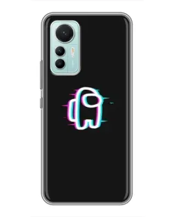 Чехол для Xiaomi Mi 12 Lite с картинкой «Among Us неон» Чехол для Xiaomi Mi 12 Lite с картинкой «Among Us неон»