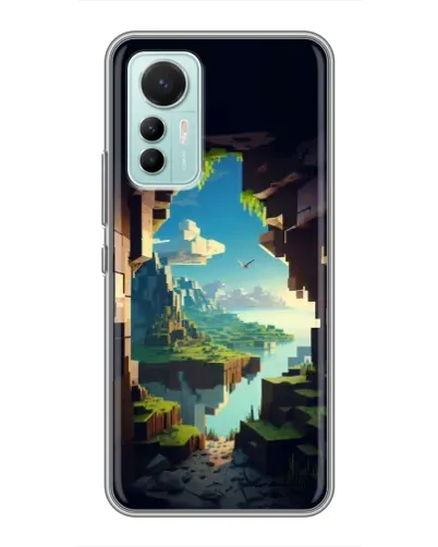 Чехол для Xiaomi Mi 12 Lite с картинкой «Вид из пещеры» Чехол для Xiaomi Mi 12 Lite с картинкой «Вид из пещеры»