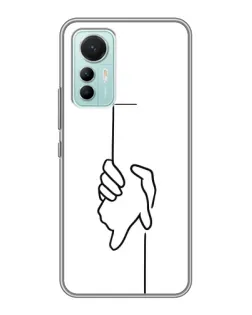 Чехол для Xiaomi Mi 12 Lite с картинкой «Рука держит» Чехол для Xiaomi Mi 12 Lite с картинкой «Рука держит»