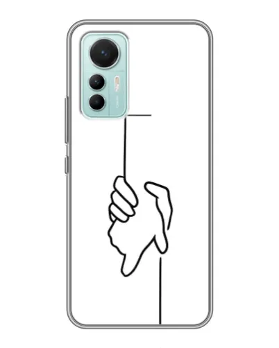 Чехол для Xiaomi Mi 12 Lite с картинкой «Рука держит» Чехол для Xiaomi Mi 12 Lite с картинкой «Рука держит»