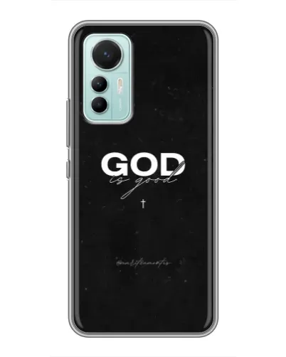 Чехол для Xiaomi Mi 12 Lite с картинкой «GOD — Бог над всем» Чехол для Xiaomi Mi 12 Lite с картинкой «GOD — Бог над всем»