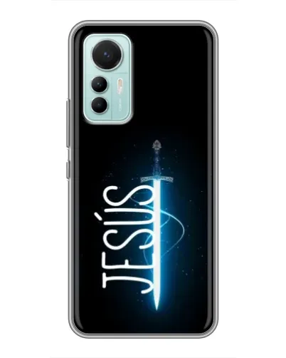 Чехол для Xiaomi Mi 12 Lite с картинкой «Меч Духа Jesus» Чехол для Xiaomi Mi 12 Lite с картинкой «Меч Духа Jesus»