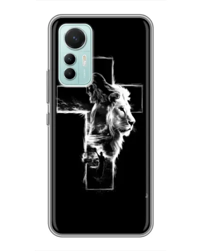 Чехол для Xiaomi Mi 12 Lite с картинкой «Сияющий крест Jesus» Чехол для Xiaomi Mi 12 Lite с картинкой «Сияющий крест Jesus»