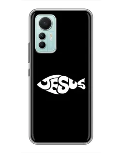 Чехол для Xiaomi Mi 12 Lite с картинкой «Рыба Jesus» Чехол для Xiaomi Mi 12 Lite с картинкой «Рыба Jesus»