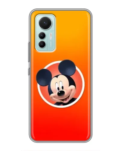 Чехол для Xiaomi Mi 12 Lite с картинкой «Mickey в круге»