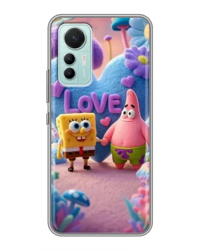 Чехол для Xiaomi Mi 12 Lite с картинкой «Губка Боб Патрик»