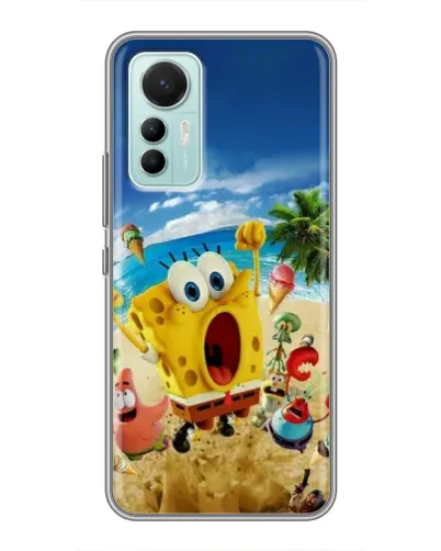 Чехол для Xiaomi Mi 12 Lite с картинкой «Развлечения на пляже»