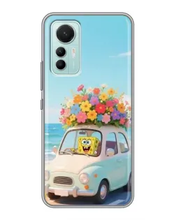 Чехол для Xiaomi Mi 12 Lite с картинкой «Автомобильное путешествие»