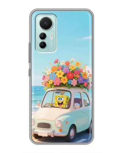 Чехол для Xiaomi Mi 12 Lite с картинкой «Автомобильное путешествие»