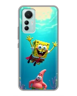 Чехол для Xiaomi Mi 12 Lite с картинкой «Спанч Боб под водой» Чехол для Xiaomi Mi 12 Lite с картинкой «Спанч Боб под водой»