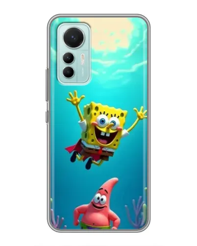Чехол для Xiaomi Mi 12 Lite с картинкой «Спанч Боб под водой» Чехол для Xiaomi Mi 12 Lite с картинкой «Спанч Боб под водой»