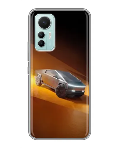 Чехол для Xiaomi Mi 12 Lite с картинкой «Cybertruck в пустыне» Чехол для Xiaomi Mi 12 Lite с картинкой «Cybertruck в пустыне»