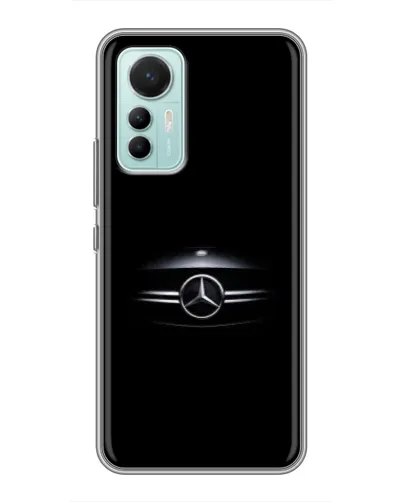 Чехол для Xiaomi Mi 12 Lite с картинкой «Mercedes — абстрактные линии» Чехол для Xiaomi Mi 12 Lite с картинкой «Mercedes — абстрактные линии»