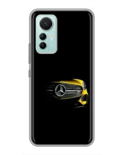 Чехол для Xiaomi Mi 12 Lite с картинкой «Mercedes — ретро стиль»