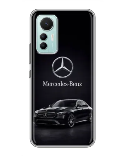 Чехол для Xiaomi Mi 12 Lite с картинкой «Mercedes — решетка радиатора» Чехол для Xiaomi Mi 12 Lite с картинкой «Mercedes — решетка радиатора»