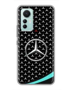 Чехол для Xiaomi Mi 12 Lite с картинкой «Mercedes — бирюзовый акцент»