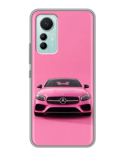 Чехол для Xiaomi Mi 12 Lite с картинкой «Розовый Mercedes AMG» Чехол для Xiaomi Mi 12 Lite с картинкой «Розовый Mercedes AMG»