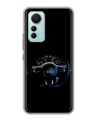 Чехол для Xiaomi Mi 12 Lite с картинкой «Салон Audi — руль» Чехол для Xiaomi Mi 12 Lite с картинкой «Салон Audi — руль»
