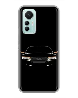 Чохол для Xiaomi Mi 12 Lite з картинкою «Audi — нічний контур» Чохол для Xiaomi Mi 12 Lite з картинкою «Audi — нічний контур»