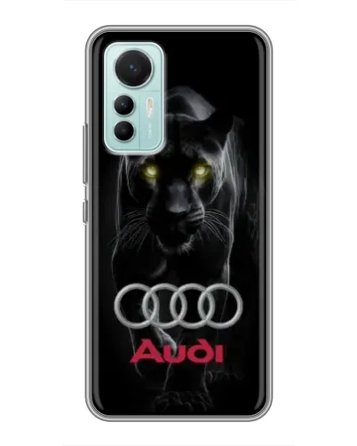 Чехол для Xiaomi Mi 12 Lite с картинкой «Пантера и Audi» Чехол для Xiaomi Mi 12 Lite с картинкой «Пантера и Audi»