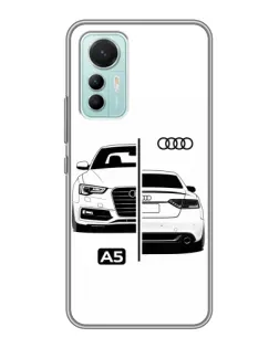Чохол для Xiaomi Mi 12 Lite з картинкою «Audi — контрастний дизайн» Чохол для Xiaomi Mi 12 Lite з картинкою «Audi — контрастний дизайн»
