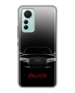 Чохол для Xiaomi Mi 12 Lite з картинкою «Audi — градієнтний контур» Чохол для Xiaomi Mi 12 Lite з картинкою «Audi — градієнтний контур»