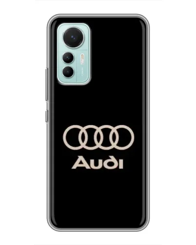 Чехол для Xiaomi Mi 12 Lite с картинкой «Audi — золотой логотип» Чехол для Xiaomi Mi 12 Lite с картинкой «Audi — золотой логотип»