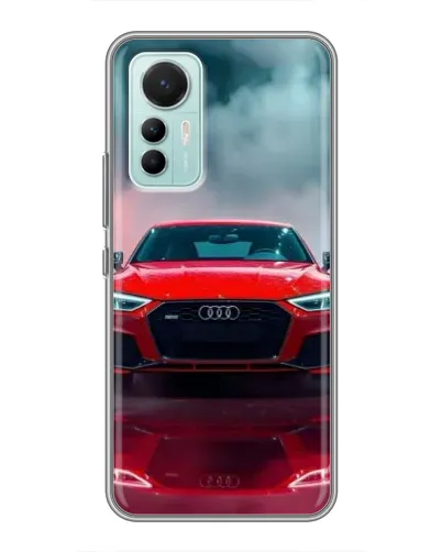 Чехол для Xiaomi Mi 12 Lite с картинкой «Audi RS — красный стиль» Чехол для Xiaomi Mi 12 Lite с картинкой «Audi RS — красный стиль»