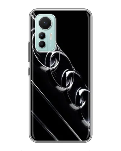Чехол для Xiaomi Mi 12 Lite с картинкой «Audi — абстрактные кольца» Чехол для Xiaomi Mi 12 Lite с картинкой «Audi — абстрактные кольца»