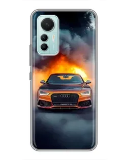 Чохол для Xiaomi Mi 12 Lite з картинкою «Audi у вогняному диму» Чохол для Xiaomi Mi 12 Lite з картинкою «Audi у вогняному диму»