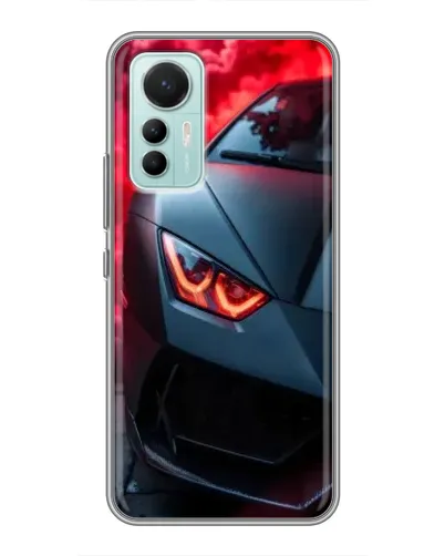 Чехол для Xiaomi Mi 12 Lite с картинкой «Lamborghini красное сияние» Чехол для Xiaomi Mi 12 Lite с картинкой «Lamborghini красное сияние»