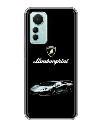 Чехол для Xiaomi Mi 12 Lite с картинкой «Логотип Lamborghini классика» Чехол для Xiaomi Mi 12 Lite с картинкой «Логотип Lamborghini классика»