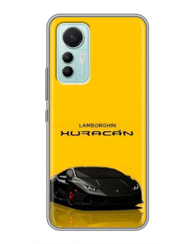 Чехол для Xiaomi Mi 12 Lite с картинкой «Lamborghini Huracan черный» Чехол для Xiaomi Mi 12 Lite с картинкой «Lamborghini Huracan черный»