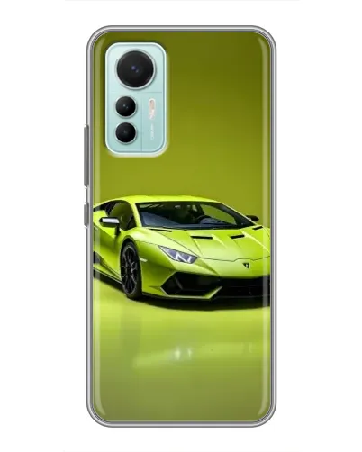Чехол для Xiaomi Mi 12 Lite с картинкой «Салатовый Lamborghini Huracan» Чехол для Xiaomi Mi 12 Lite с картинкой «Салатовый Lamborghini Huracan»
