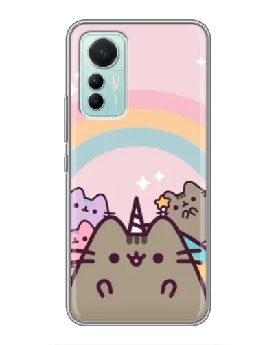 Чехол для Xiaomi Mi 12 Lite с картинкой «Единорог Pusheen» Чехол для Xiaomi Mi 12 Lite с картинкой «Единорог Pusheen»