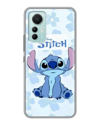 Чехол для Xiaomi Mi 12 Lite с картинкой «Stitch среди цветов» Чехол для Xiaomi Mi 12 Lite с картинкой «Stitch среди цветов»