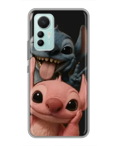 Чехол для Xiaomi Mi 12 Lite с картинкой «Стич и Ангел» Чехол для Xiaomi Mi 12 Lite с картинкой «Стич и Ангел»