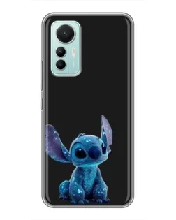 Чехол для Xiaomi Mi 12 Lite с картинкой «Стич на черном» Чехол для Xiaomi Mi 12 Lite с картинкой «Стич на черном»