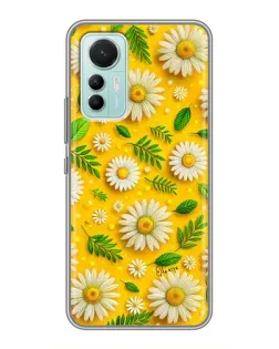Чехол для Xiaomi Mi 12 Lite с картинкой «Ромашковое солнце»