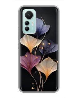 Чехол для Xiaomi Mi 12 Lite с картинкой «Лиловые цветы грации»