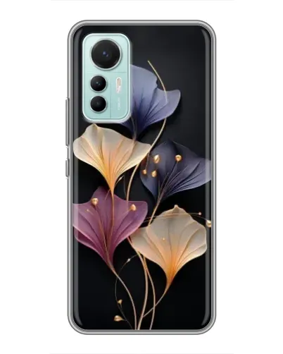 Чехол для Xiaomi Mi 12 Lite с картинкой «Лиловые цветы грации»