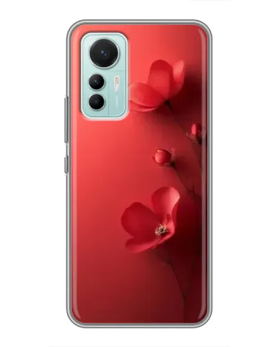 Чехол для Xiaomi Mi 12 Lite с картинкой «Маковые соцветия»